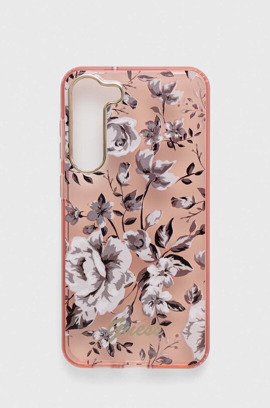 Guess etui na telefon S23+ S916 na telefon różowy GUHCS23MHCFWSP