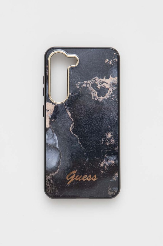 Etui za telefon Guess S23 S911 Za telefon črna GUHCS23SHTMRSK