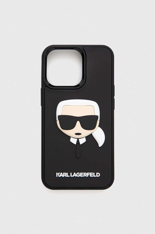 Чохол на телефон Karl Lagerfeld iPhone 13 Pro / 13 6,1" для телефону чорний KLHCP13LKH3DBK