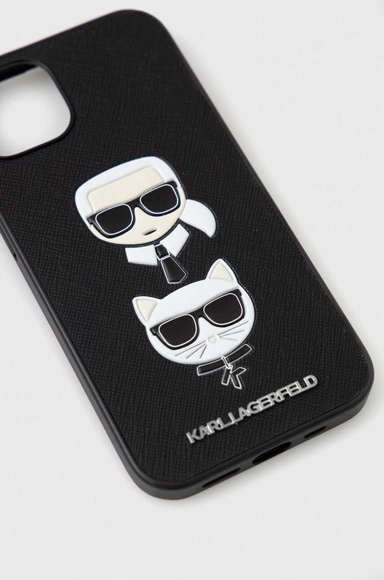 Karl Lagerfeld etui na telefon iPhone 13 6,1" KLHCP13MSAKICKCBK czarny AA00