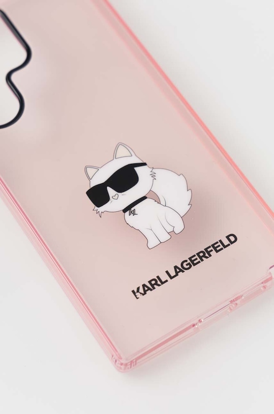 Чохол на телефон Karl Lagerfeld Samsung Galaxy S23 Ultra KLHCS23LHNCHTCP рожевий AA00
