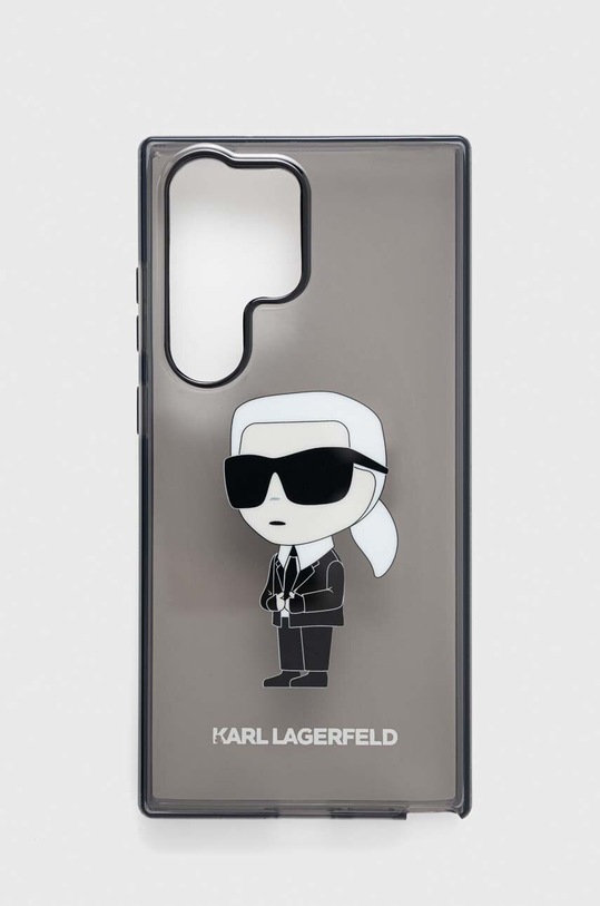 Чохол на телефон Karl Lagerfeld Samsung Galaxy S23 Ultra для телефону чорний KLHCS23LHNIKTCK