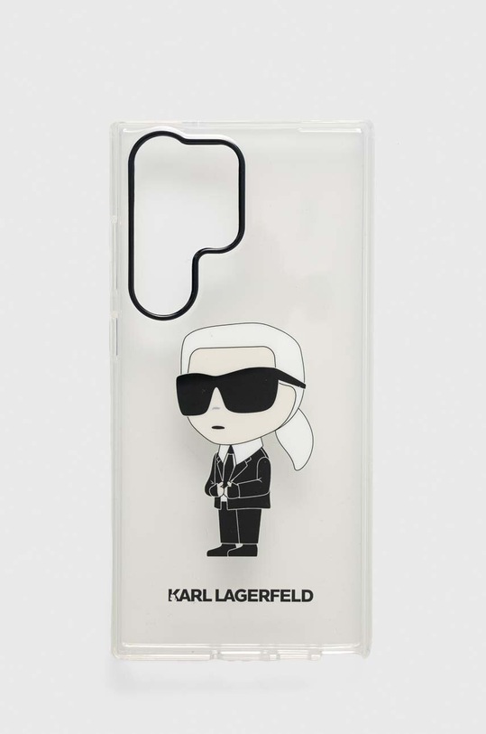 Чохол на телефон Karl Lagerfeld S23 Ultra S918 для телефону прозорий KLHCS23LHNIKTCT