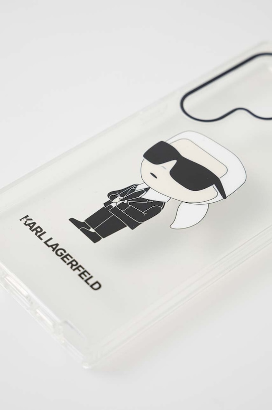 Чохол на телефон Karl Lagerfeld S23 Ultra S918 KLHCS23LHNIKTCT прозорий AA00