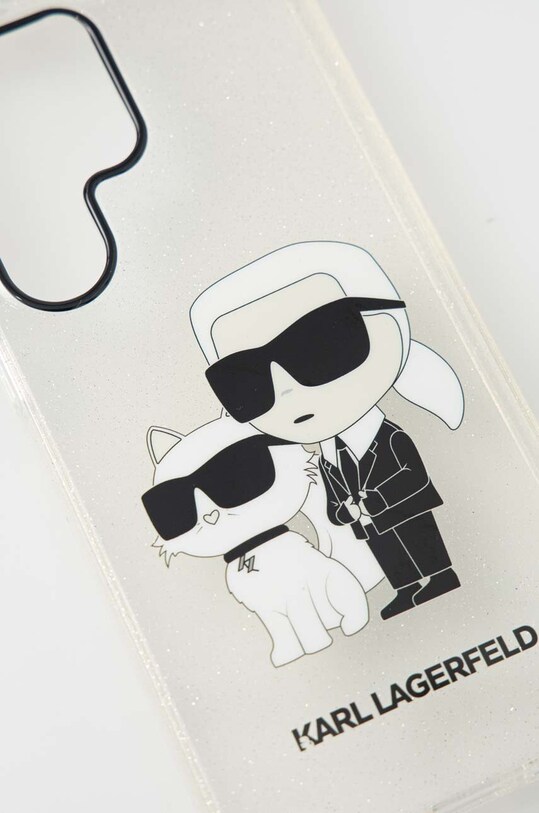 Karl Lagerfeld telefon tok S23 Ultra S918 KLHCS23LHNKCTGT áttetsző AA00
