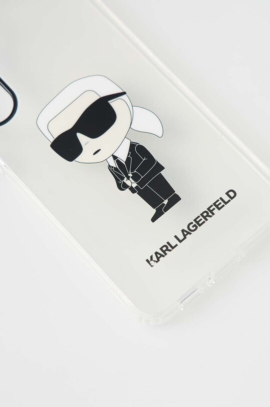Karl Lagerfeld etui na telefon Samsung Galaxy S23+ KLHCS23MHNIKTCT transparentny AA00