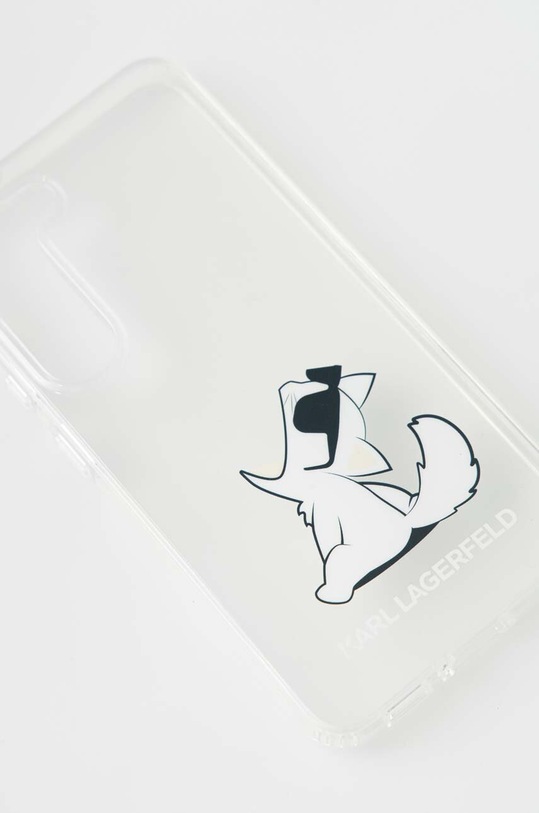 Etui za telefon Karl Lagerfeld Samsung Galaxy S23 KLHCS23SCFNRC transparentna AA00