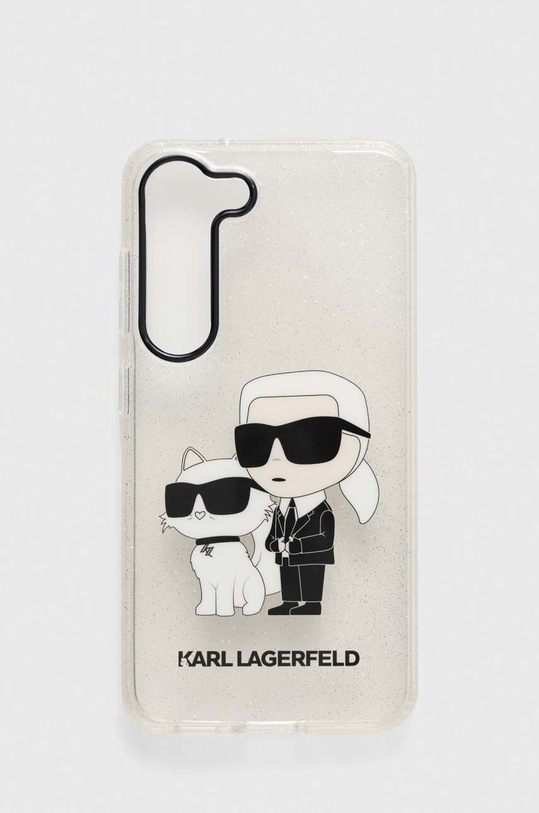 Чехол на телефон Karl Lagerfeld Samsung Galaxy S23 для телефона прозрачный KLHCS23SHNKCTGT