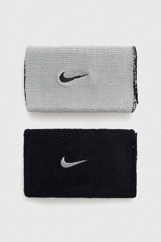 Напульсники Nike 2 шт серый N.NN.B0.022
