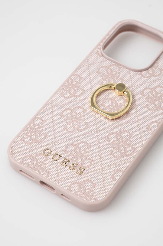 Guess etui na telefon iPhone 13 Pro GUHCP13L4GMRPI różowy AA00