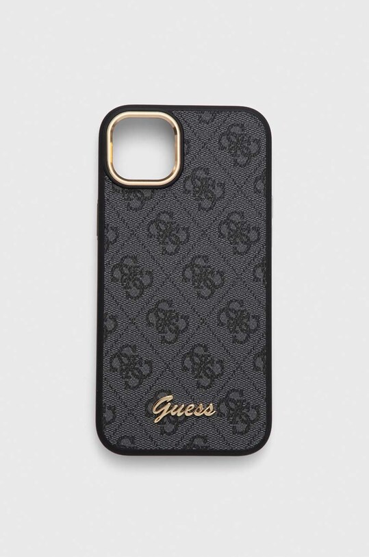 Чехол на телефон Guess iPhone 14 Plus 6,7" для телефона чёрный GUHCP14MHG4SHK