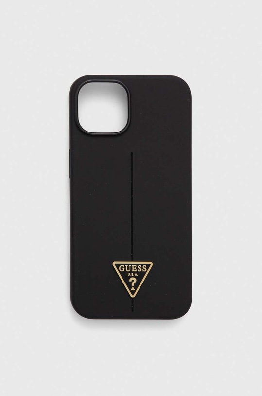Θήκη κινητού Guess iPhone 14 6,1" για τηλέφωνο μαύρο GUHCP14SSLTGK