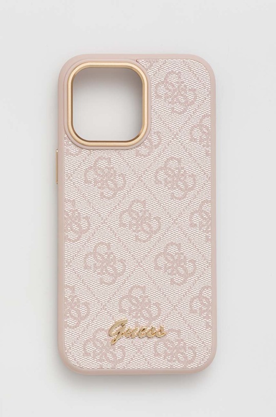 Θήκη κινητού Guess iPhone 14 Pro Max 6,7" για τηλέφωνο ροζ GUHCP14XHG4SHP
