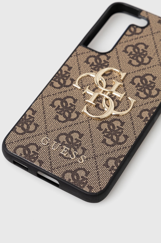 Кейс за телефон Guess Samsung Galaxy S22 GUHCS22S4GMGBR кафяв AA00