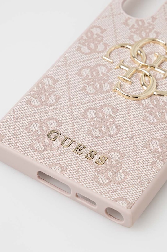 Obal na telefon Guess Samsung Galaxy S23 Ultra GUHCS23L4GMGPI růžová AA00