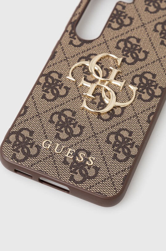 Guess etui pentru telefon S23 S911 GUHCS23S4GMGBR maro AA00