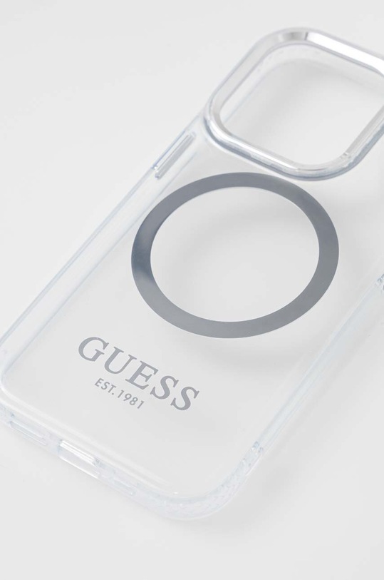 Θήκη κινητού Guess iPhone 14 Pro 6,1" GUHMP14LHTRMS ασημί AA00