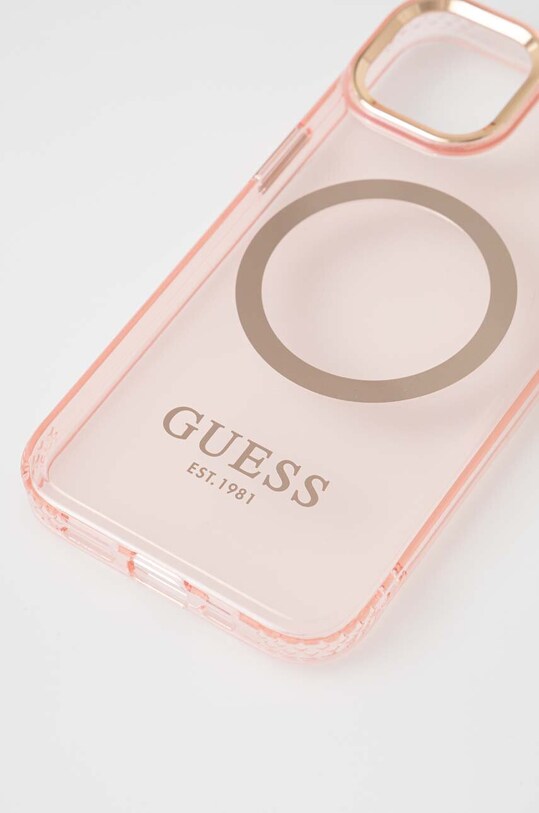 Чохол на телефон Guess iPhone 14 6,1" GUHMP14SHTCMP рожевий AA00