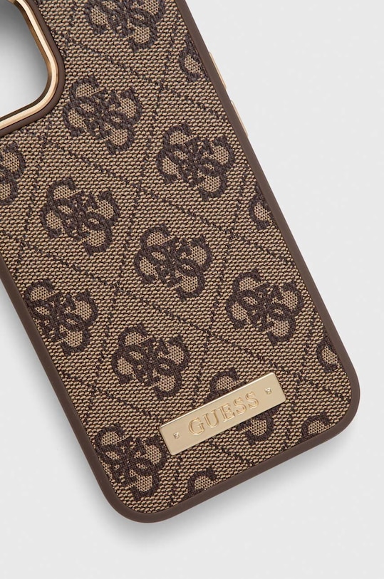 Чехол на телефон Guess iPhone 14 6,1" GUHMP14SU4GPRW коричневый AA00