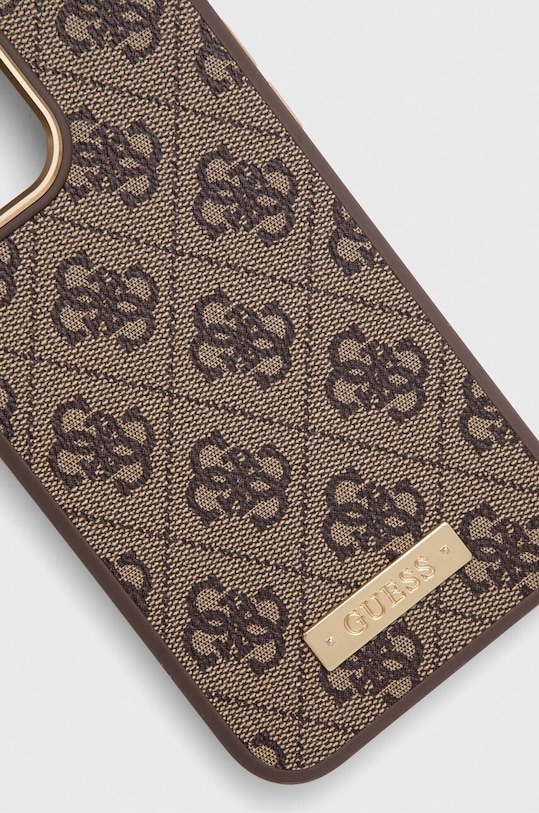 Guess etui na telefon iPhone 14 Pro Max 6,7" GUHMP14XU4GPRW brązowy AA00