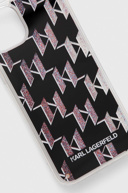 Karl Lagerfeld etui pentru telefon iPhone 14 Plus 6,7" KLHCP14MLMNMK negru AA00