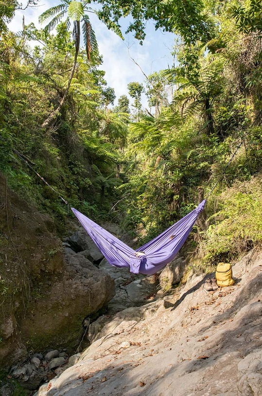 Akcesoria Ticket to The Moon hamak jednoosobowy Compact TMC.COMPACT fioletowy