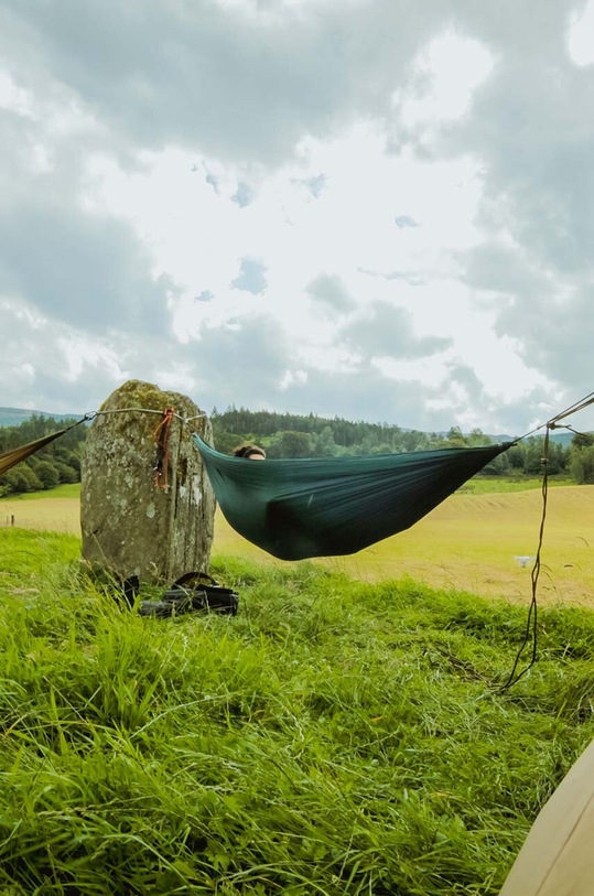 Ticket to The Moon hamak jednoosobowy Compact zielony TMC.COMPACT