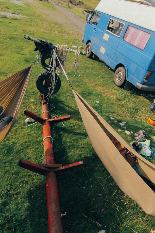 Ticket to The Moon egyszemélyes függőágy Compact barna TMC.COMPACT