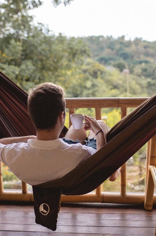 Doplňky Houpací síť pro jednu osobu Ticket to The Moon Compact TMC.COMPACT hnědá