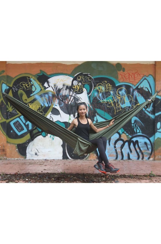 Akcesoria Ticket to The Moon hamak jednoosobowy Compact TMC.COMPACT zielony