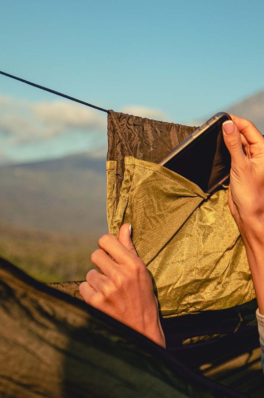 Dvojitá hojdacia sieť s moskytiérou Ticket to The Moon Original Pro TMOPRO.ORIGINALPRO zelená