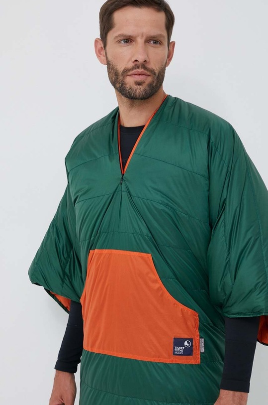 Ticket to The Moon śpiwór z funkcją poncho Moonblanket PRO 650 TMBPRO.PRO650 zielony AA00