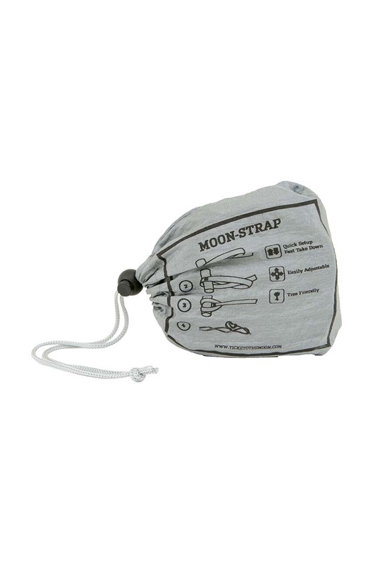 Ticket to The Moon pasy montażowe do hamaka Moon Straps 2-pack TMSTRAP czarny AA00