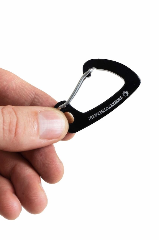 Doplňky Montážní karabiny houpací sítě Ticket to The Moon 6kN 2-pack TMBINER06 černá
