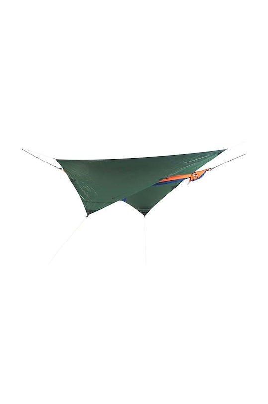 Zastřešení houpací sítě Ticket to The Moon Lightest Tarp zelená TMLTARP
