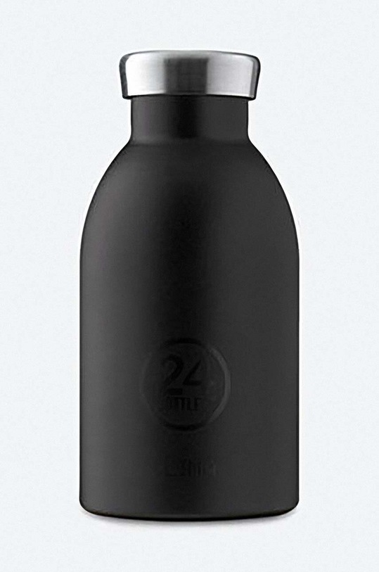 24bottles thermal bottle black CLIMA.330.TUXEDO.BLACK