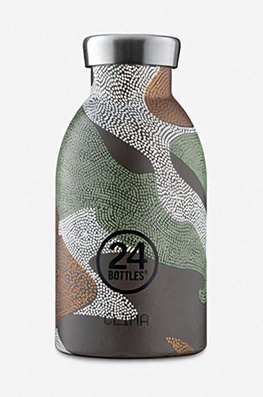 24bottles thermal bottle green CLIMA.BOTTLE.330.CAMO.Z