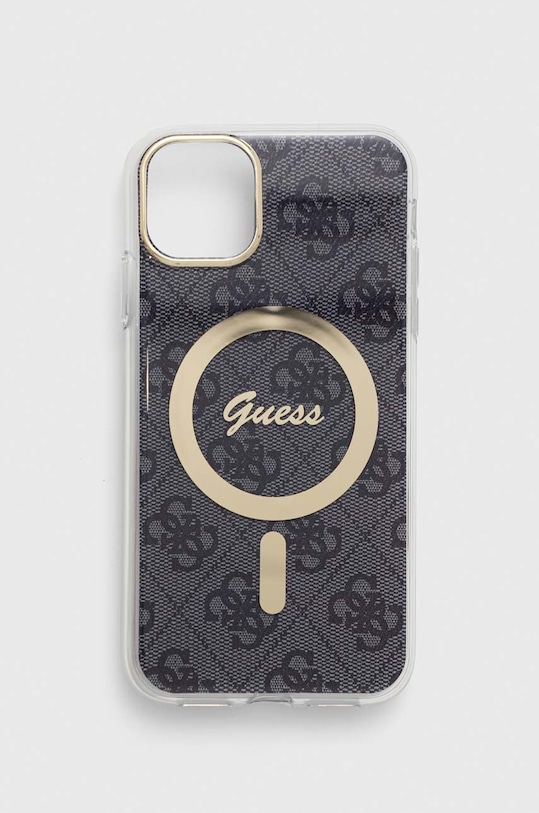 Guess telefon tok iPhone 11 6.1" telefonhoz szürke GUHMN61H4STK