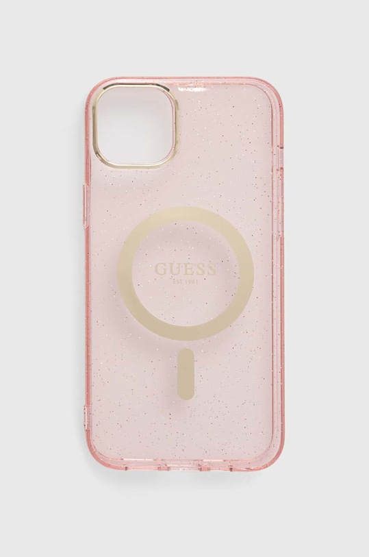 Θήκη κινητού Guess iPhone 14 Plus 6.7" για τηλέφωνο ροζ GUHMP14MHCMCGP