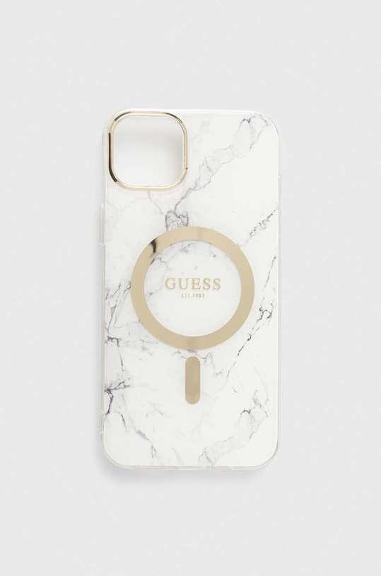Θήκη κινητού Guess iPhone 14 Plus 6.7" για τηλέφωνο λευκό GUHMP14MPCUMAH