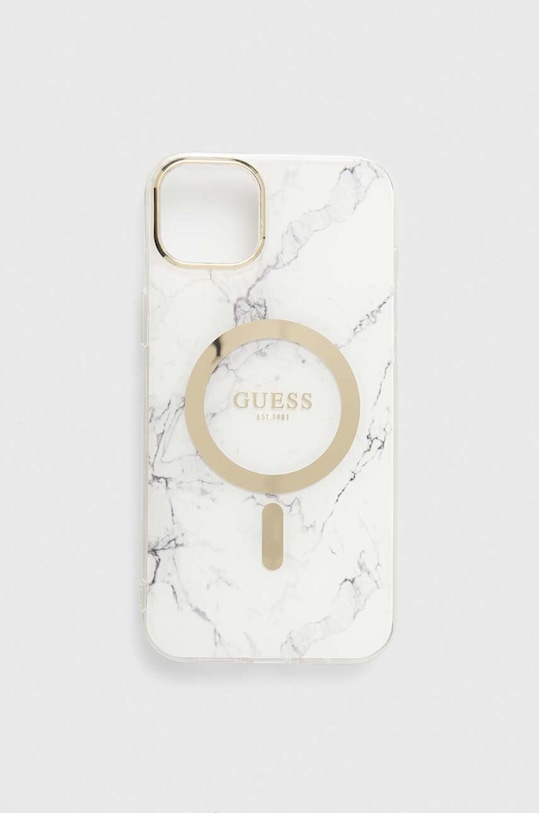 Θήκη κινητού Guess iPhone 14 Plus 6.7" για τηλέφωνο λευκό GUHMP14MPCUMAH