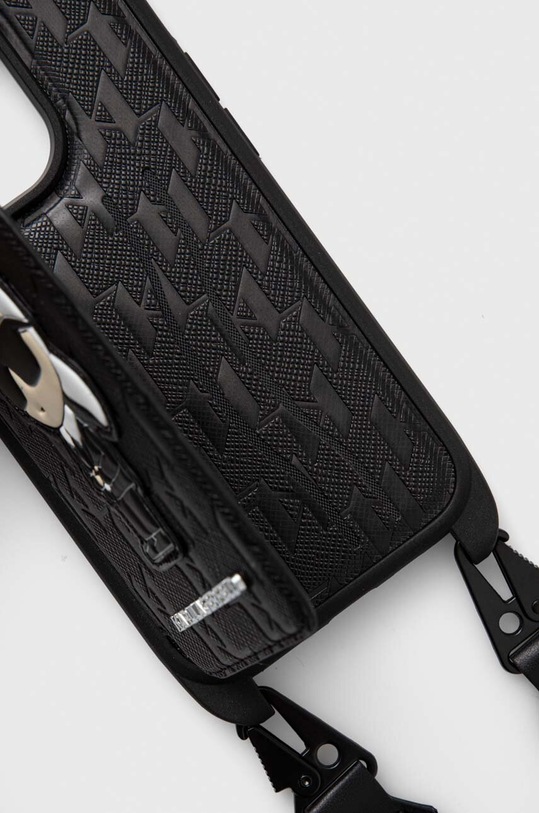 Karl Lagerfeld etui na telefon iPhone 14 Pro 6.1" czarny KLHCP14LCSAKHPKK