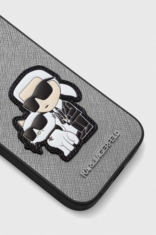 Чехол на телефон Karl Lagerfeld iPhone 14 Pro 6.1" KLHCP14LSANKCPG серебрянный AA00