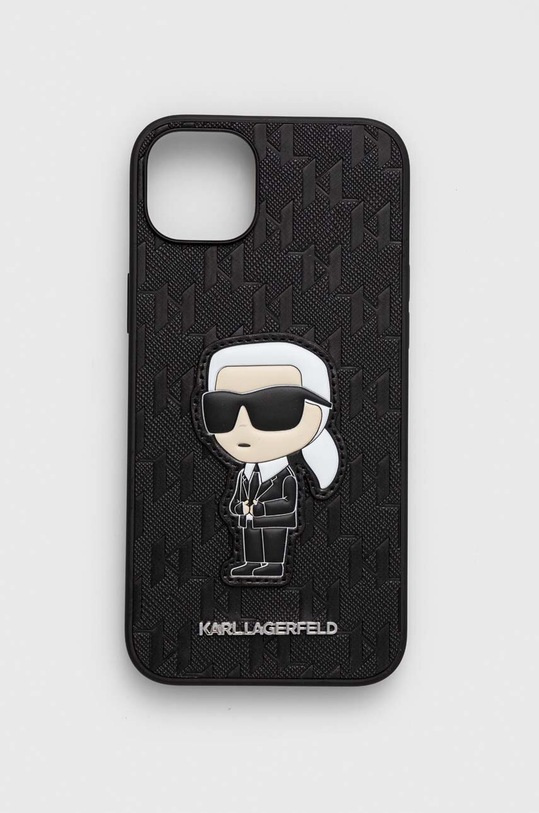 Karl Lagerfeld etui na telefon iPhone 14 Plus 6.7" na telefon czarny KLHCP14MSAKHPKK