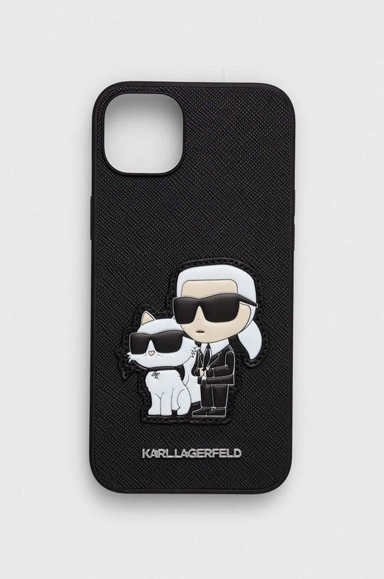 Karl Lagerfeld etui na telefon iPhone 14 Plus 6.7" na telefon czarny KLHCP14MSANKCPK