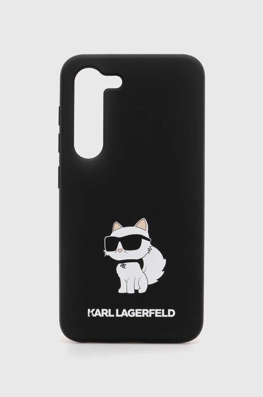 Karl Lagerfeld etui na telefon S23 S911 na telefon czarny KLHCS23SSNCHBCK