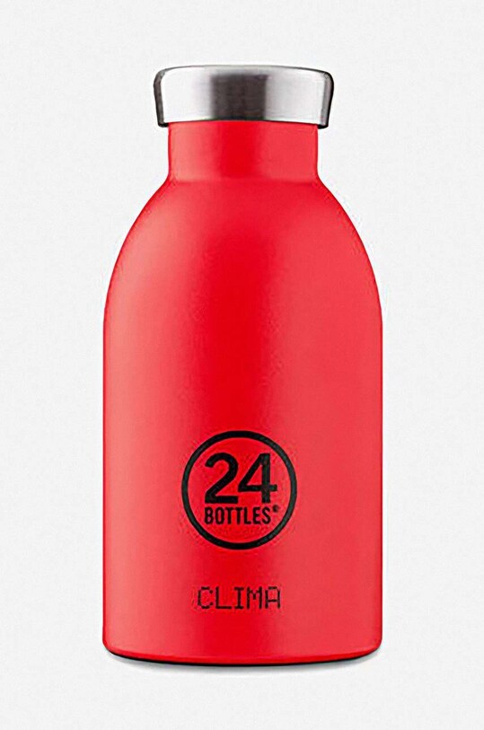 24bottles butelka termiczna Clima Bottle 330ml Stone Hot Red czerwony CLIMA.BOTTLE.330