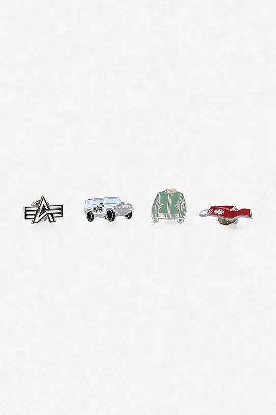 Alpha Industries przypinki 3-pack 196915.442 multicolor AA00