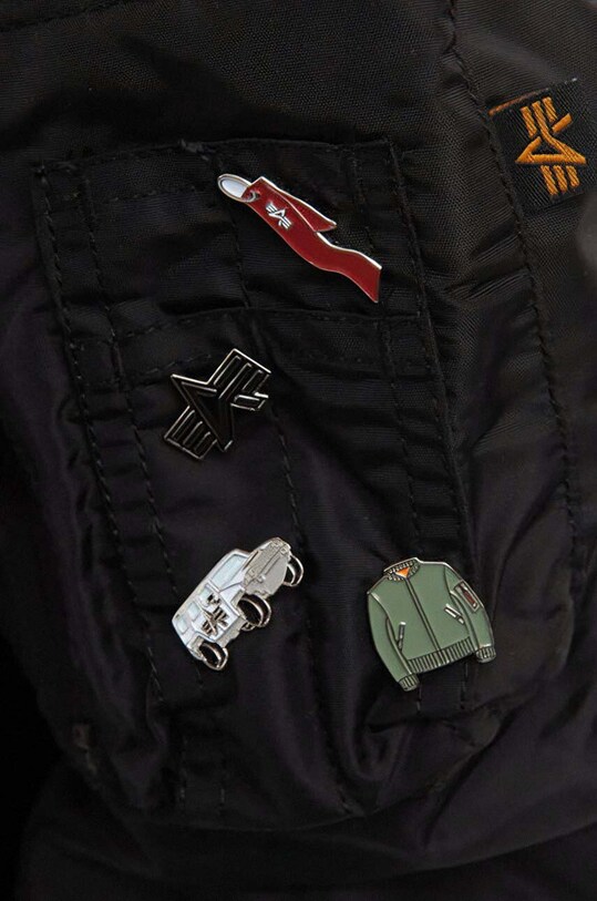 Alpha Industries przypinki 3-pack 196915.442
