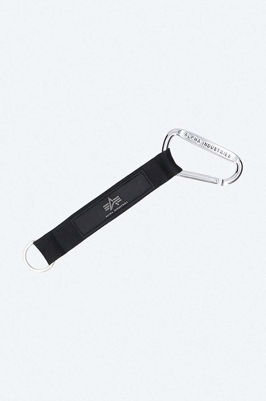 Privjesak Alpha Industries Short Strap crna 196913.03
